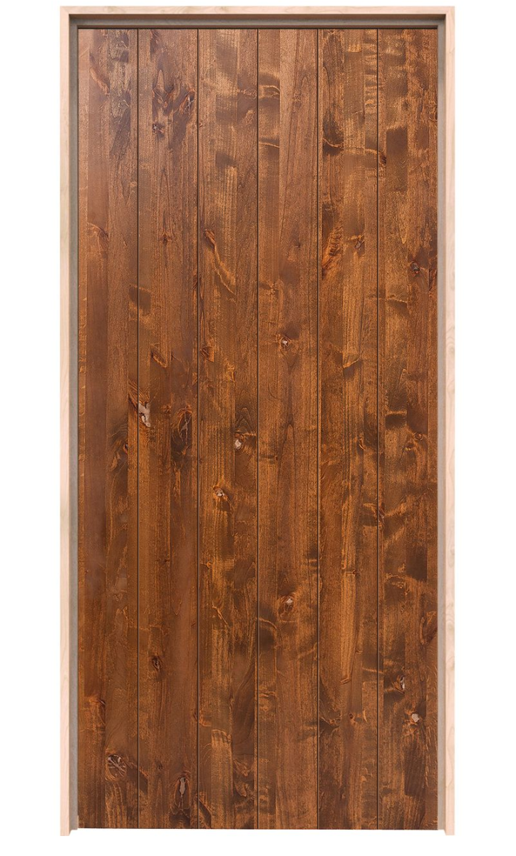 Modern Slab Exterior Door Rustica